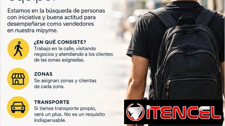 OPORTUNIDAD LABORAL | VENDEDOR COMERCIAL