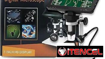 Microscopio digital con pantalla 7 pulgadas nuevo new