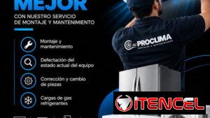 Montajes, mantenimientos de Splits y demás servicios de climatizacion.