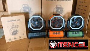 Ventilador recargable F6