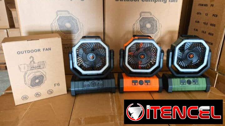 Ventilador recargable F6
