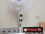 Ventilador Recargable de pedestal 16’/ Ventilador recargable con panel Solar/ Solar Fan/