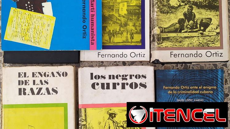 Lote de libros de Fernando Ortiz más Bono