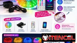 Tiras led 15 metros