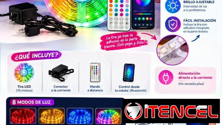 Tiras led 15 metros