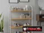 Organizador de madera y metal (dh)