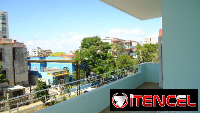 renta apartamento moderno vedado lineal — foto 2