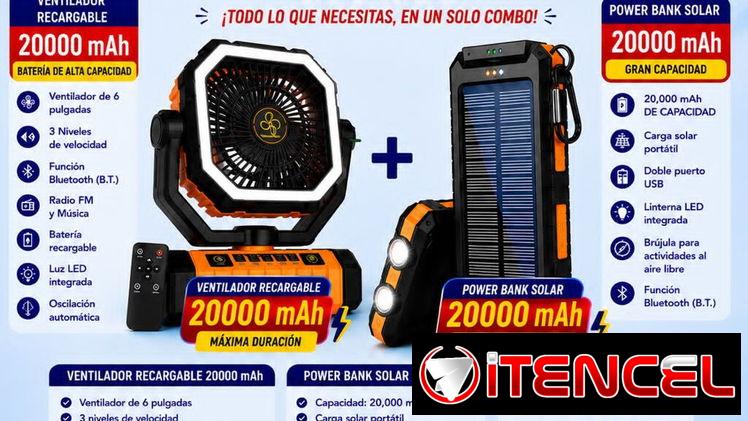 Electrodomesticos: Ventiladores recargables, Lampara recargable, Olla de presion, refrigerador, Televisor.