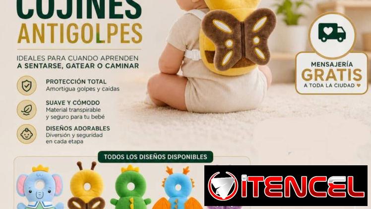 Cojines Antigolpes. Domicilio Incluido
