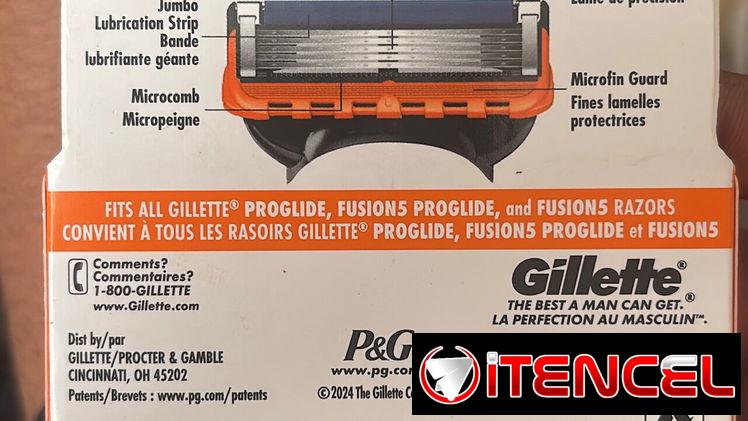 Respuestos originales de gillette fusion y proglide