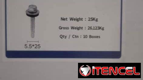 🔩🔥 TORNILLOS DE TECHO 1” – CABEZA 8 DE ALTA CALIDAD 🔥🔩