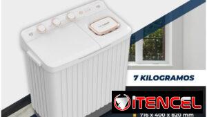 Lavadora semiautomática marca EKO 7kg. 1 AÑO DE GARANTÍA.  DOMICILIO INCLUIDO.