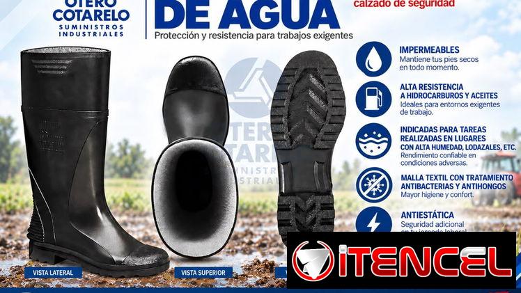 BOTA goma CAÑA ALTA  NEGRA, DISPONIBLE DEL No 39-46 producto español marca Panter