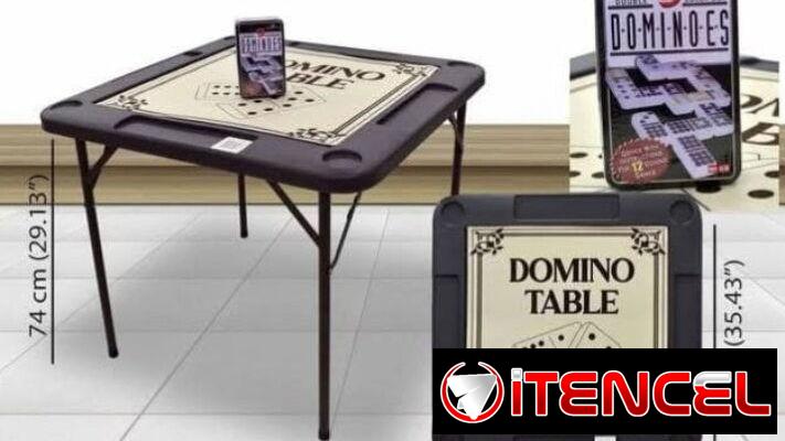 Mesa con domino incluido