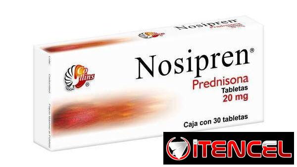 Prednisona 20mg Caja con 30 TABLETAS $2300