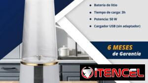 🚧 BATIDORA PORTÁTIL RECARGABLE 300 ML / 50W 1 AÑO DE GARANTÍA 🚧