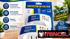 Protector de voltaje para refrigerador y nevera (1 toma)