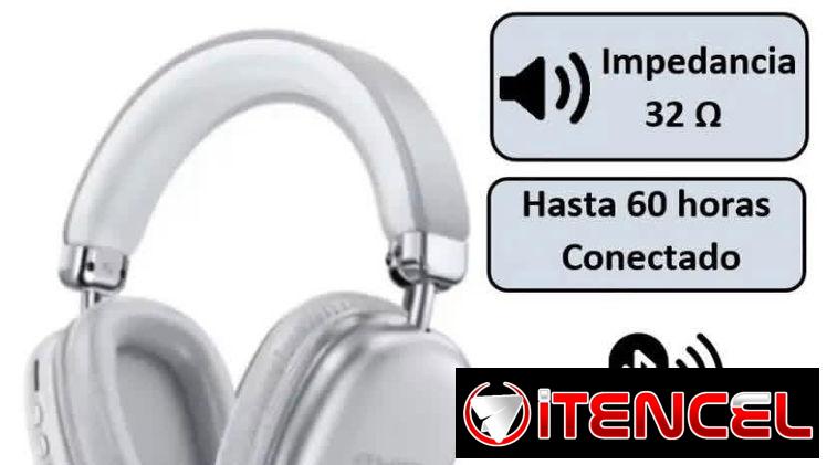 AUDÍFONOS BLUETOOTH ESTILO CASCO AWEI AT7 y SY-VJE87 INCLUYE Cable auxiliar jack 3.5 mm CANCELACIÓN DE RUIDO — foto 4