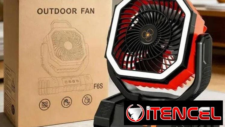 Ventilador Recargable F6 S