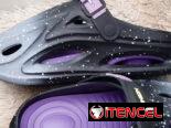 Sandalia tipo Crocs de hombre