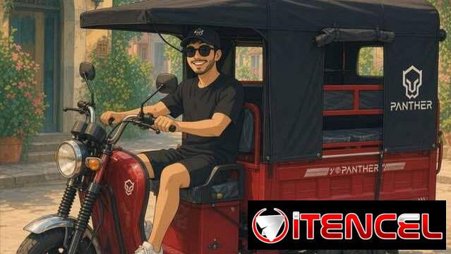 Triciclo para carga o taxi