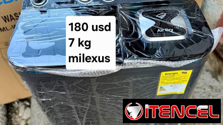 Lavadora semiautomática milexus 7 kg
