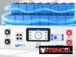 Batería LiFePO₄ WattCycle 48V 100Ah Server Rack Bluetooth – Active Balancing