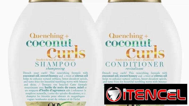 OGX Quenching + Coconut Curls Champú y Acondicionador