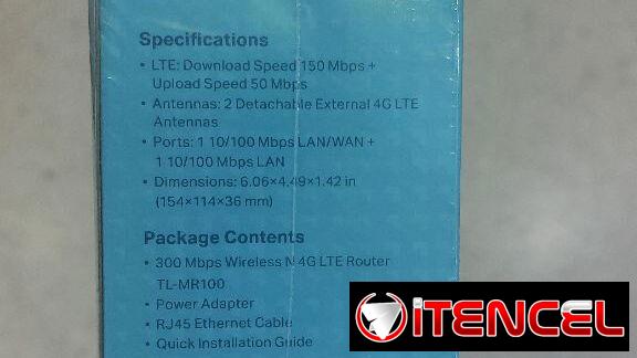 Router TP-Link TL-MR100 4G LTE 300M CON SIM 0km sellado caja garantia varios modelos al whatsa. 54741004