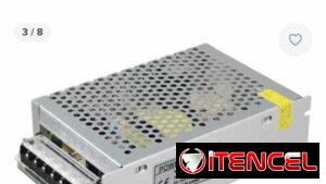 Transformador 12 voll 10 amp 120 whatts . Para cintas led, camaras etc