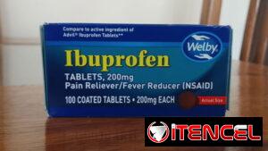 Ibuprofeno 200 mg trae 100 pastillas (1600 cup)