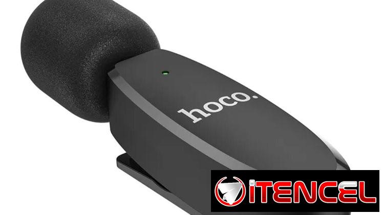 Hoco – L15 Crystal Micrófono de Solapa Inalámbrico Digital para Android (Type-C) — foto 2