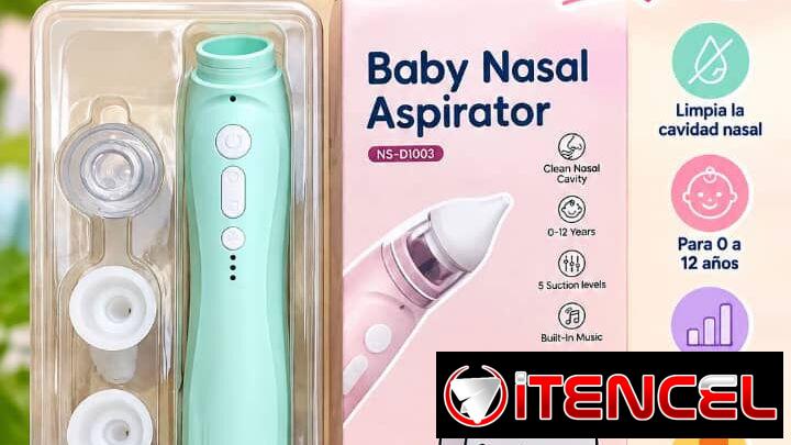 Aspirador nasal recargable para bebe
