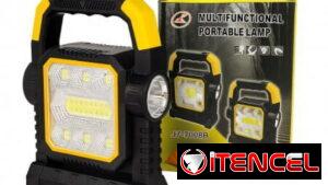 LAMPARA RECARGABLE MULTIFUNCIONAL JY-7078D
