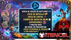 VENDO JUEGOS DE BATTLENET-BLIZZARD-ACTIVISION
