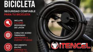 Candado de llave para bicicletas Bikerama