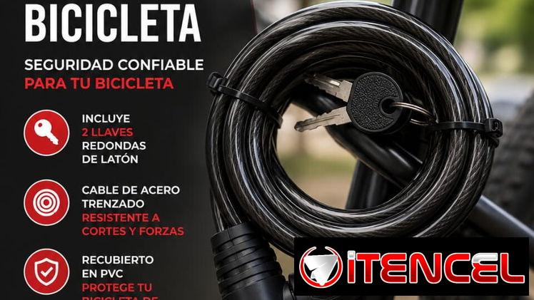 Candado de llave para bicicletas Bikerama