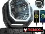 Ventilador recargable tipo F6