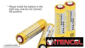 ⭐⭐⭐ Batería Pilas  12 Volt 27 A  -  Alkalina ⭐ Para Alarma de Carro - Moto ~ etc ⭐⭐⭐ 58872360