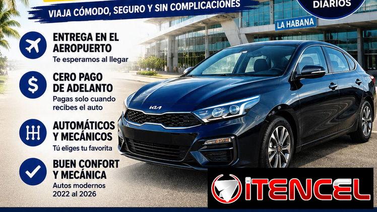 S8.Renta de autos modernos climatizados con GPS. Práctica de llave mano. + Contrato