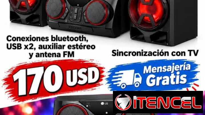 🔊 Equipo de Música LG XBOOM La Bestia - 300W 2.0ch - $170 USD