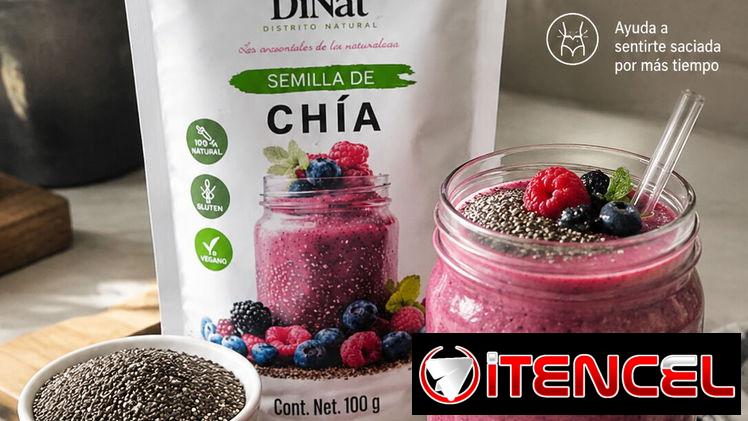 🌱✨ SEMILLA DE CHÍA DINAT — PEQUEÑAS SEMILLAS, GRANDES BENEFICIOS ✨🌱