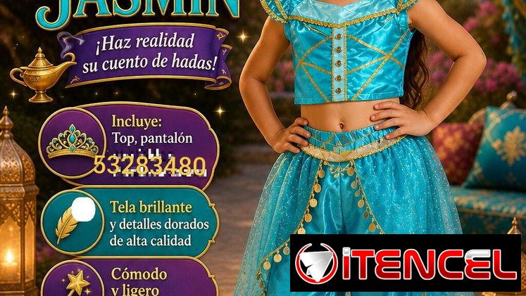 Disfra de niña de Jasmin — foto 1
