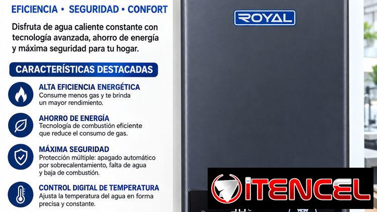 Calentador de gas Royal