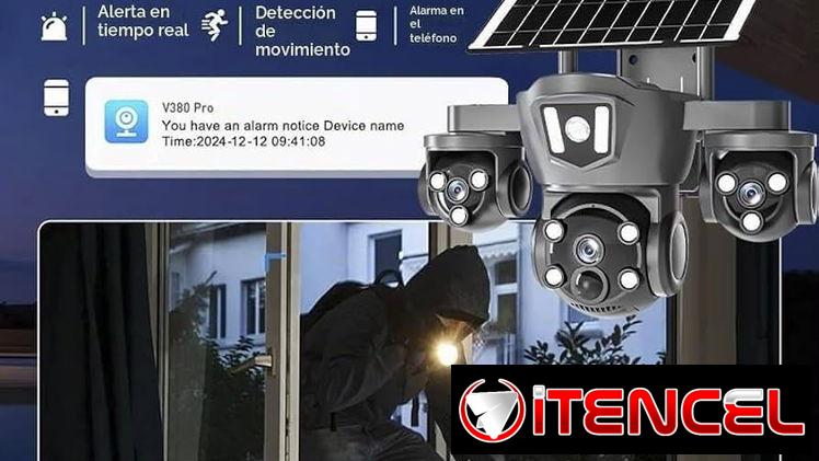 Cámara de Seguridad Solar 4G LTE