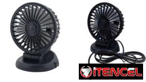 🖤Mini Ventilador USB para Auto o Escritorio F409🖤