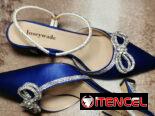 ​💙 Zapatos de Fiesta Azul Rey Joseywade con Pedrería – $25 USD