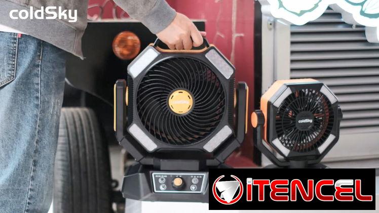 Ventilador recargable de 4000mAh 120h por carga