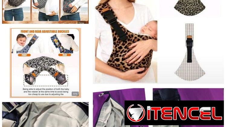 Cargador de bebé estilo fular
