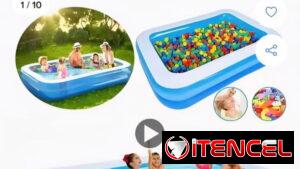 Piscina inflable nueva a estrenar. Mensajería opcional por un precio adicional